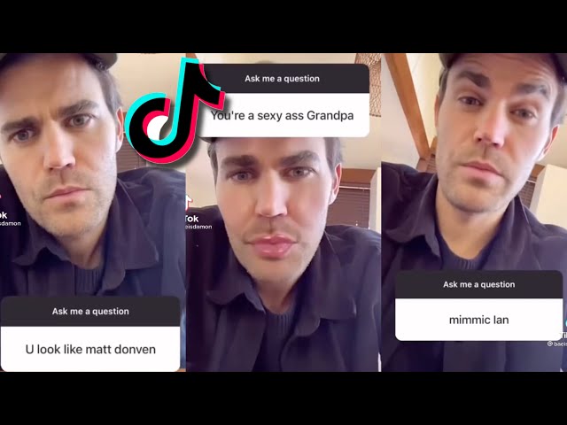 Paul Wesley’s “close friends only” stories on instagram (q&a) | TikTok Compilation
