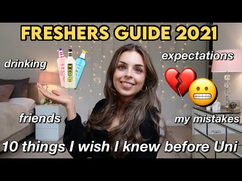 10 THINGS I WISH I KNEW BEFORE STARTING UNIVERSITY | Freshers Guide 2021 | What you need to know...
