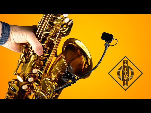 The NEW Neumann Clip-on Sax Mic is EXCELLENT!