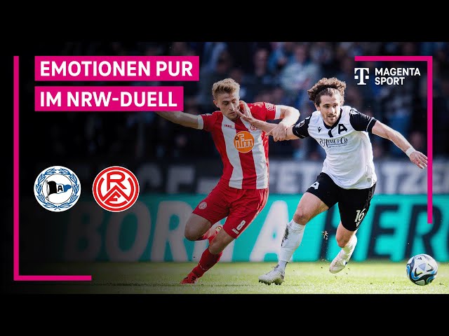 DSC Arminia Bielefeld - Rot-Weiss Essen, Highlights mit Live-Kommentar | 3. Liga | MAGENTA SPORT