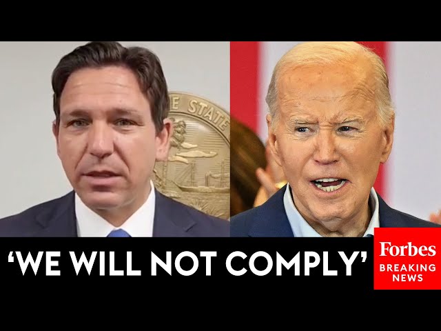 BREAKING NEWS: DeSantis Says Florida Will Not Comply With Biden Title IX Gender Identity Rules