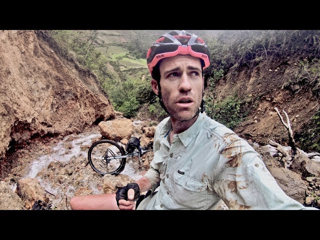 I fell off a cliff (30m/100ft) with my touring bike [EP.9]
