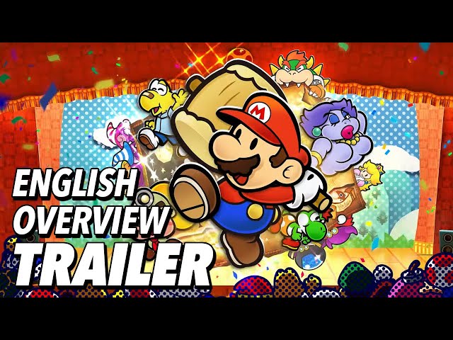 Paper Mario The Thousand Year Door – Overview Trailer (English)