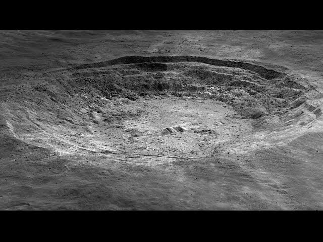 Aristarchus Crater, Moon (4K)