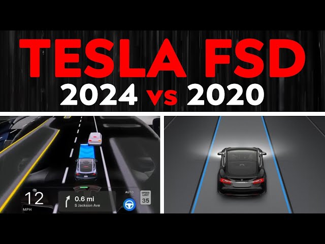 Tesla FSD 2020 vs 2024: Version 12 is EXTREMELY IMPRESSIVE!