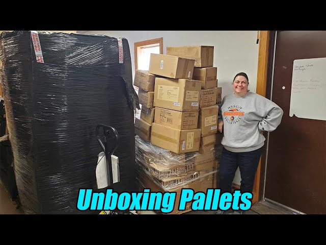 Unboxing a Pallet of Closeouts - Check out what we got!