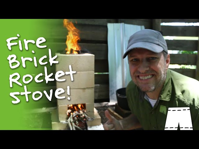 How To Make A Fire Brick Rocket Stove