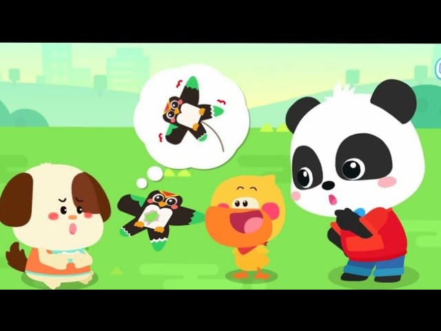 Baby Panda's Math Adventure:  Symmetrical Shapes - Babybus Games