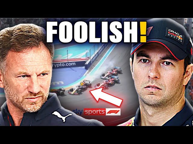 Red Bull Final Warning For Perez After Miami GP Mistake!