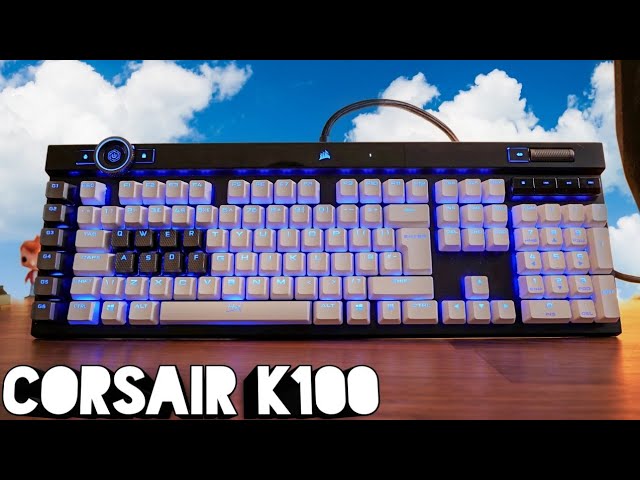 Corsair K100 Keyboard unboxing and review