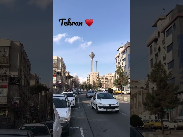 IRAN Tehran Street Walking #tehran #irantour