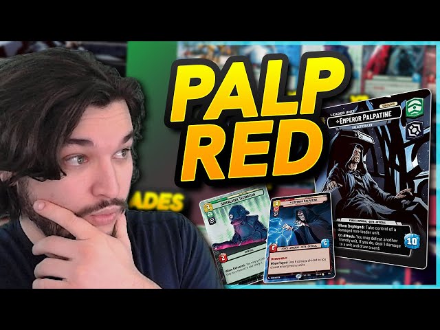 A NEW META Emerges? Palpatine Red Deck Tech! | Star Wars Unlimited