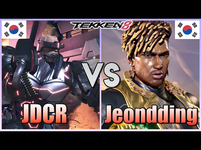Tekken 8  ▰  JDCR (Jack-8) Vs Jeondding (#1 Eddy) ▰ Player Matches!