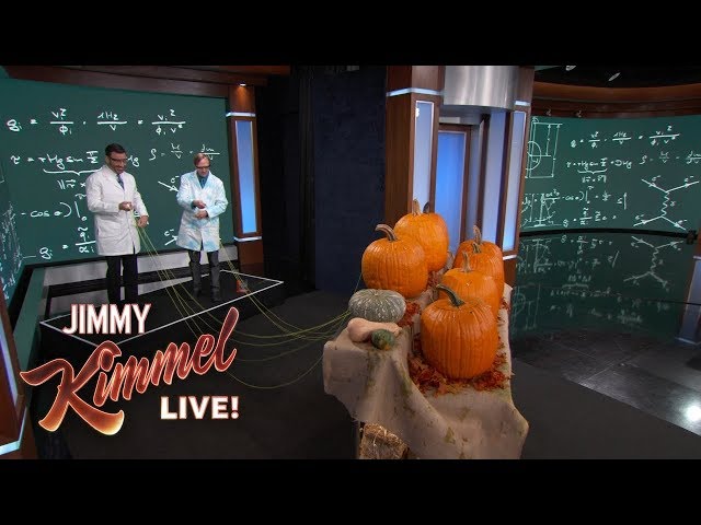 Amazing Experiments with Science Bob Pflugfelder - Exploding Pumpkin Fountains