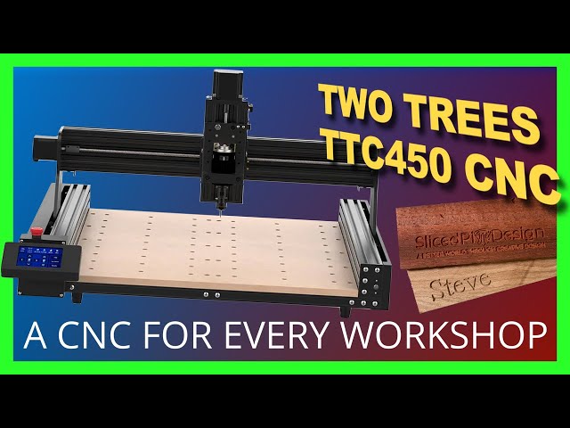 Could The TwoTrees TTC 450 CNC Change Your Woodworking?