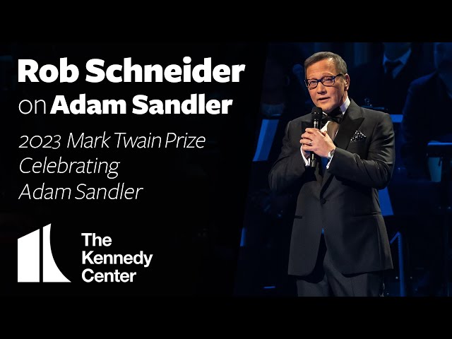 Rob Schneider on Adam Sandler | 2023 Mark Twain Prize