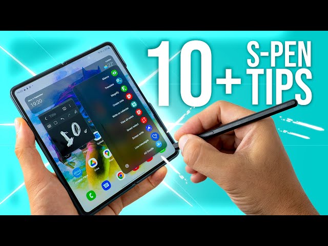10 Things that are better with an S-Pen ( FOLD EDITION ) - Galaxy Z Fold 4