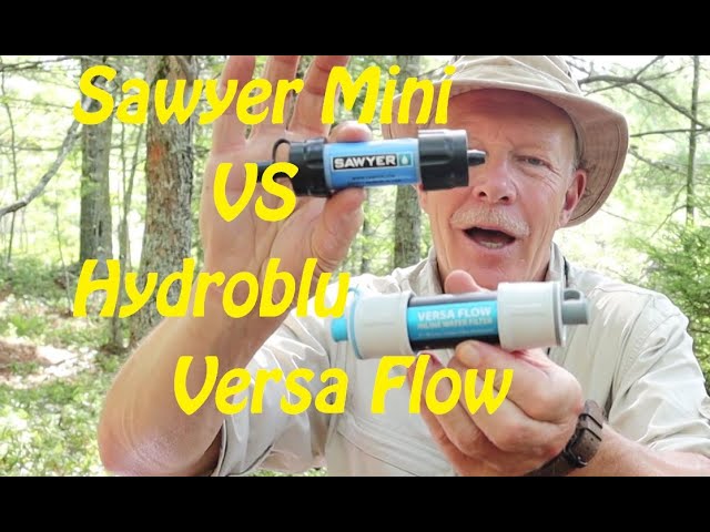 Sawyer Mini VS Hydroblu Versa Flow - Which is the Better Water Filter?