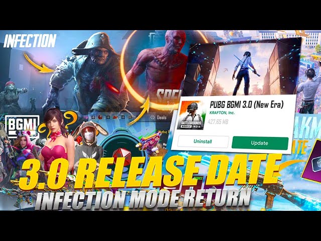 3.0 Update Release Date | Infection Mode Return | GLACIER in Classic Crate, Expected Mythic Forge !