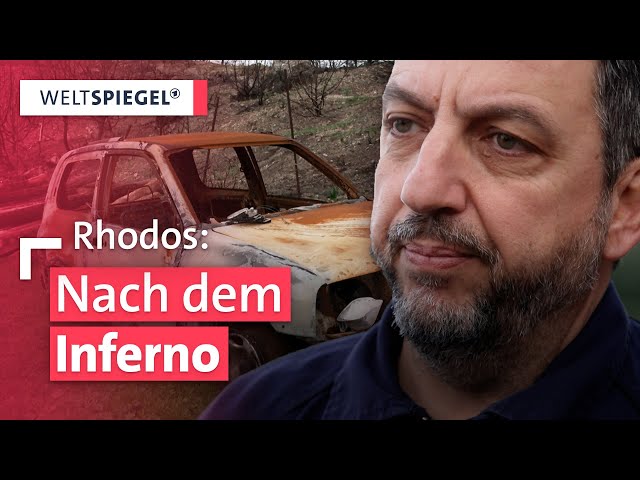Rhodos ein halbes Jahr nach dem Waldbrand: Schafft die Insel den Wiederaufbau? | Weltspiegel
