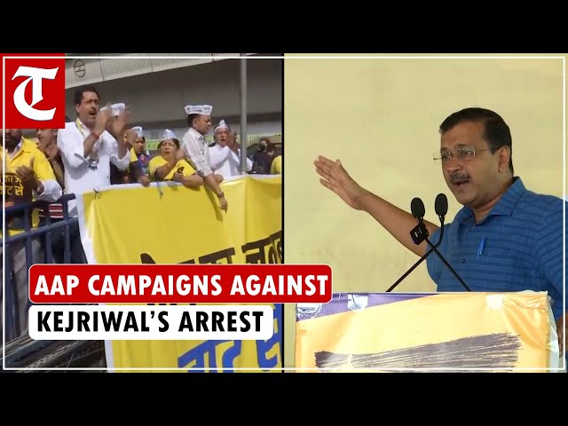 AAP continues its ‘Jail Ka Jawab Vote Se’ campaign against Delhi CM Arvind Kejriwal’s arrest