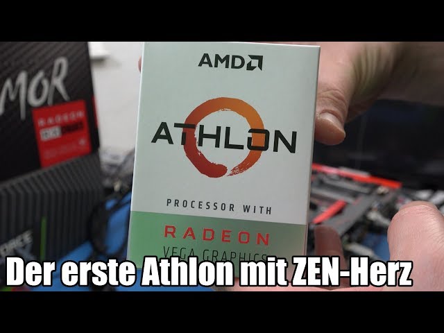 Der Athlon ist zurück! - Dual Core mit Vega 3 in Games getestet!