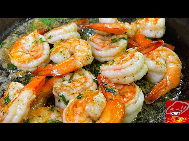 Lemon Herb Garlic Butter Shrimp Recipe | Lemon Garlic Butter Shrimp Recipe