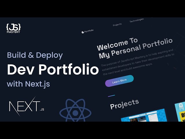 Build and Deploy THE PERFECT Portfolio Website | Create a Portfolio from Scratch