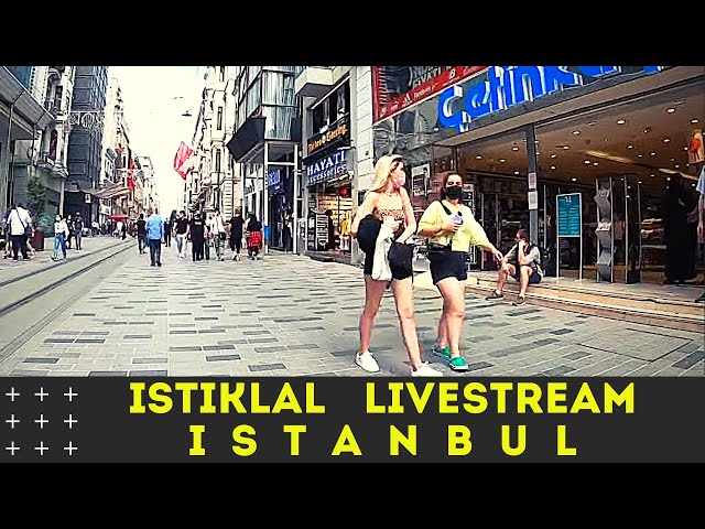 Istanbul Turkey livestream Walking Tour 4K | Istiklal street Istanbul in 4k | 20 May 2021