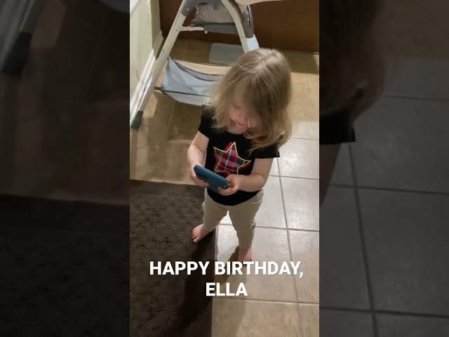 Happy Birthday, Ella | 2 Years Old