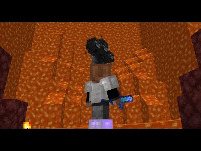 Minecraft Nether survival let's play ep.11 - Wither kill