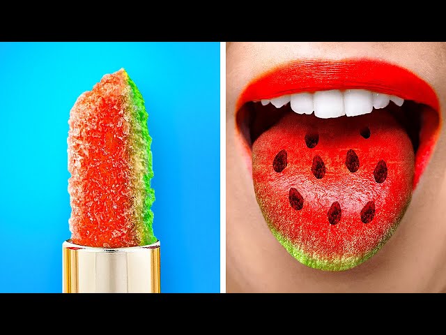 FUN WAYS TO SNEAK CANDIES || Sneak Candy Into Class! Back To School By 123GO Like!