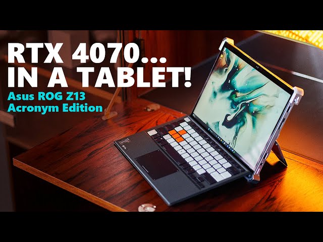 The ultimate tablet just got even better! - Asus ROG Flow Z13 Acronym Edition + XG Mobile RTX4090