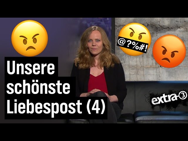 Sarah Bosetti liest Liebesbriefe an extra 3 (4) | extra 3 | NDR