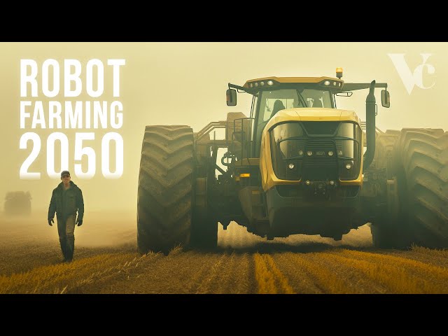 The Future of Farming Technology: 2050 (A.I. Scarecrows)
