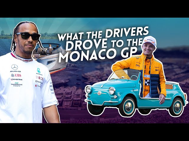 What the F1 Drivers Drove/Rode to the 2023 Monaco GP