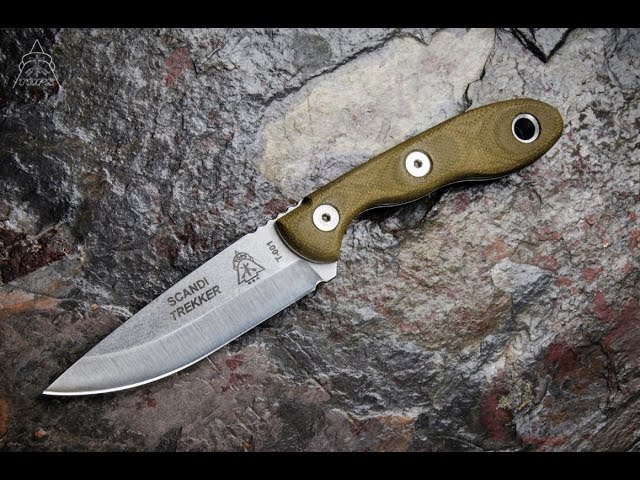 SCANDI TREKKER newest knife from TOPS Knives!