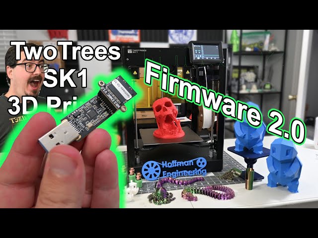 Did the new firmware fix Two Trees SK1 3d printer?