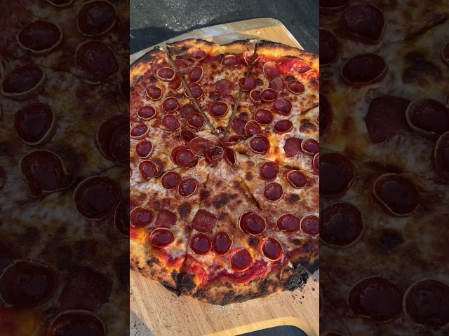 Pepperoni pizza night.