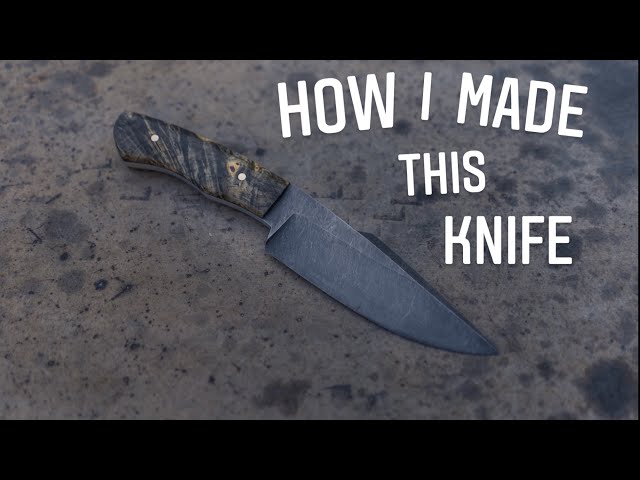 Knife Making Full Tang Hunter