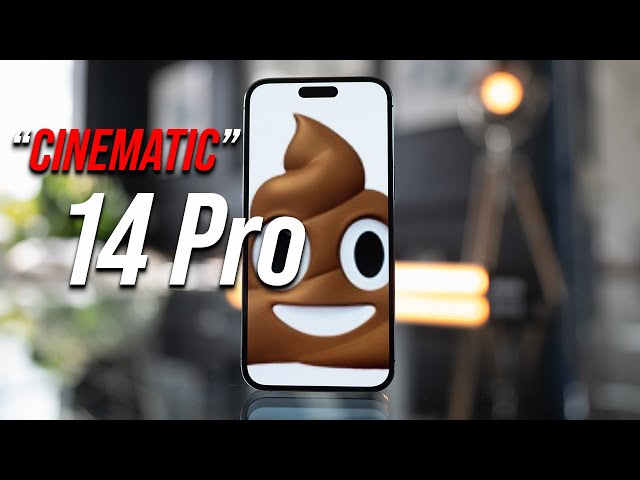 Use 4K 24fps instead of Cinematic 💩 - iPhone 14 Pro Max #shorts