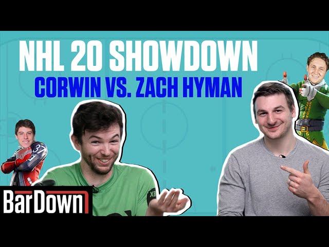 ZACH HYMAN VS. CORWIN: NHL 20 SHOWDOWN