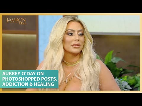 Aubrey O’Day Gets Real About Photoshopped Posts, Prescription Addiction & Healing