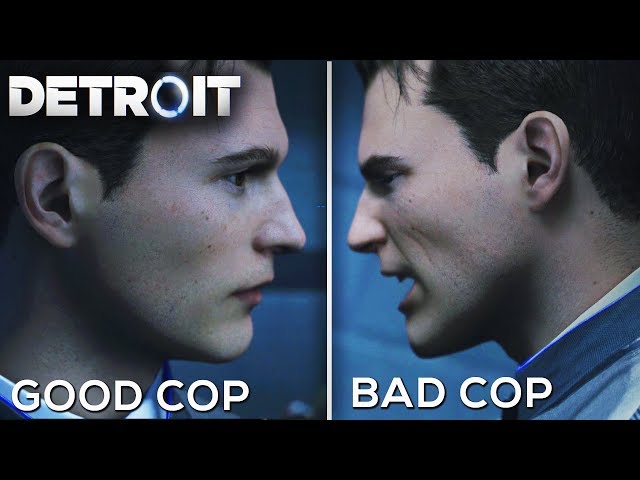 Good Cop vs Bad Cop - DETROIT BECOME HUMAN