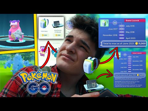 HOW TO MAX ITEM BAG & STORAGE SPACE in POKEMON GO | HISTORY, COST & FASTEST METHODS (VLOG)