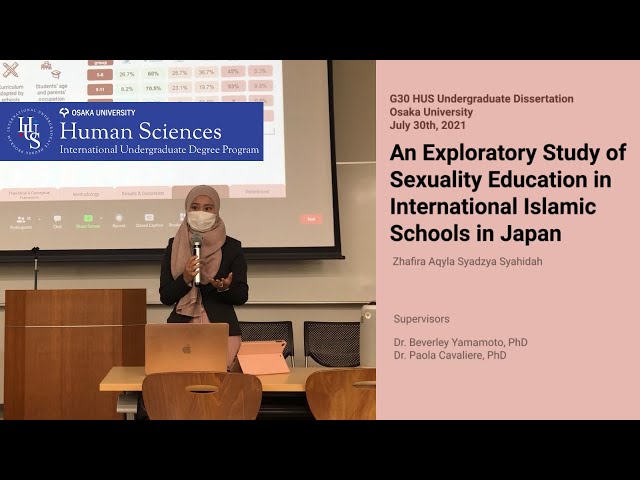 Undergraduate Thesis Defense | Human Sciences, Osaka University