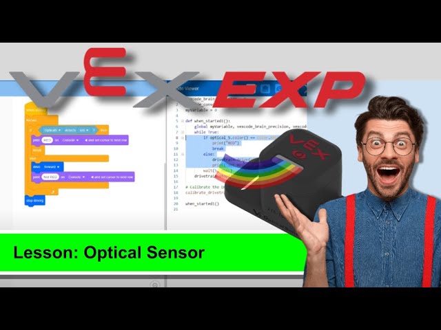 Vex EXP: Optical Sensor Coding