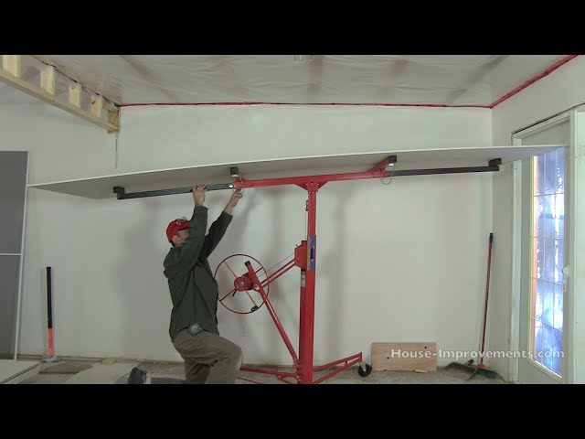 How To Use a Drywall Lift