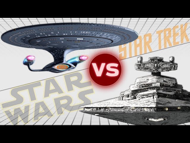 USS Enterprise-D vs Imperial II Star Destroyer | Star Trek vs Star Wars: Who Would Win