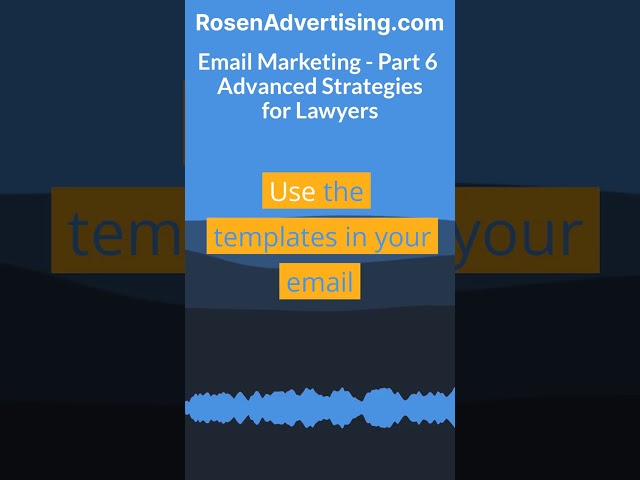 Email Marketing - Advanced Strategies for Lawyers Made by Headliner